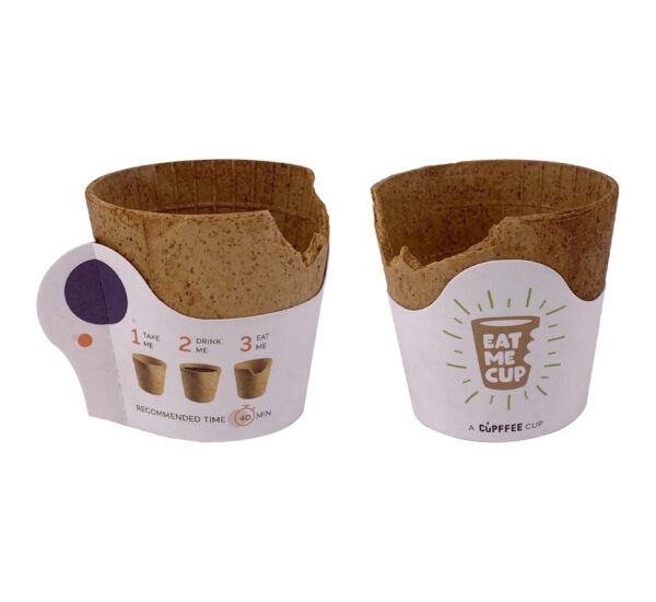 Eat Me Cup. Vaso comestible personalizado o standard