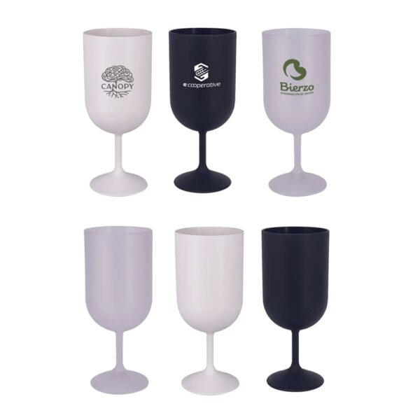 Copa de vino reutilizable personalizada