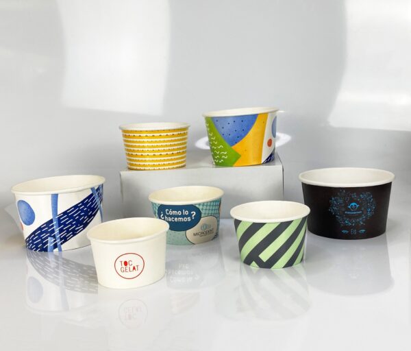 Tarrina de helado personalizada