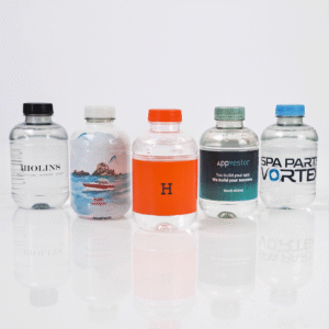 25cl oder 50cl Personalisierte Wasserflasche aus recyceltem rPET