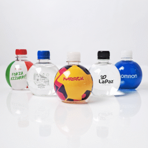 Personalisierte runde Wasserflasche 33cl