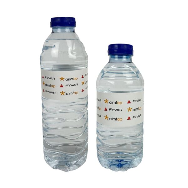Botella de agua Classic en PET de 33cl ó  50cl