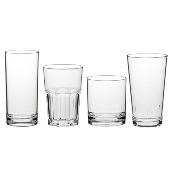 Vasos de plástico reutilizables PC alta calidad