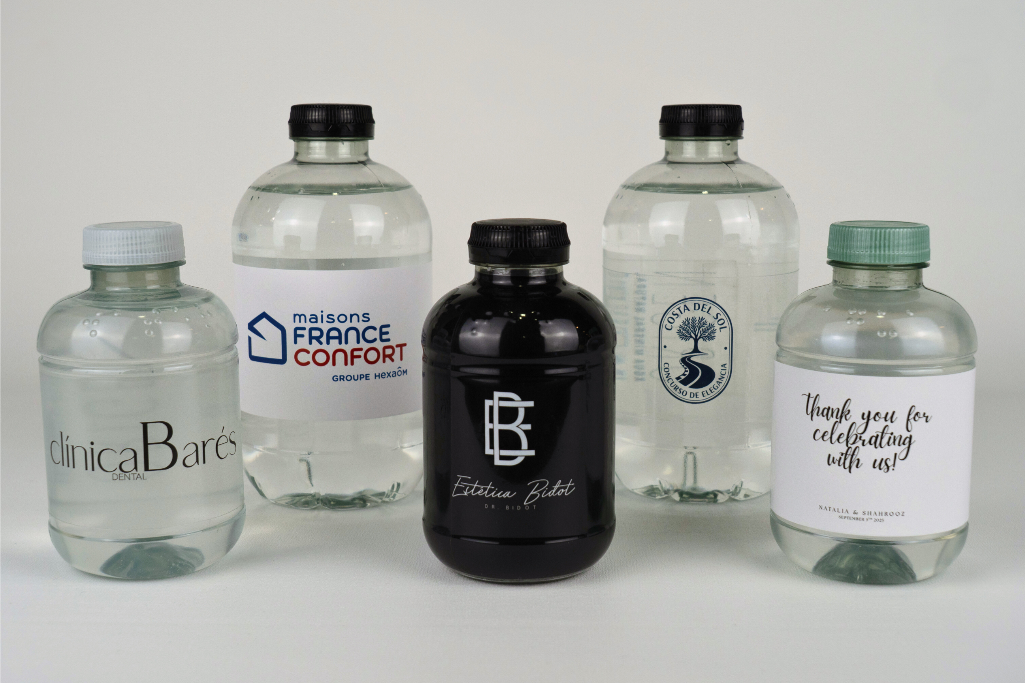 Botella de agua personalizada rPET reciclado