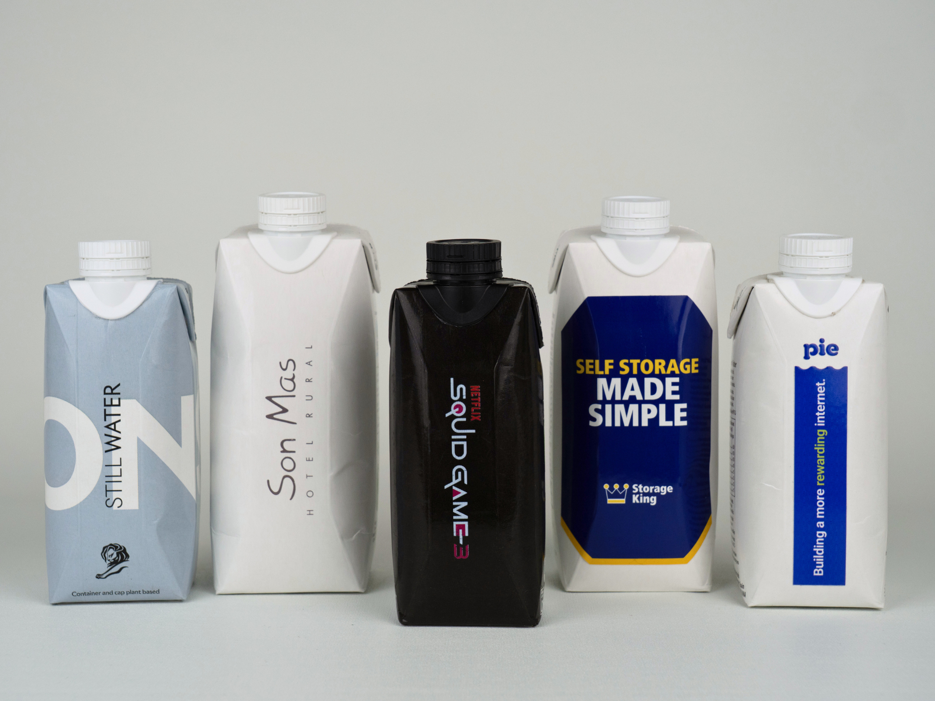 Bricks de agua personalizados