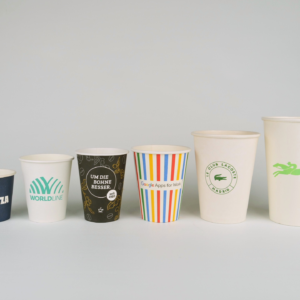 Vasos de cartón ecológicos