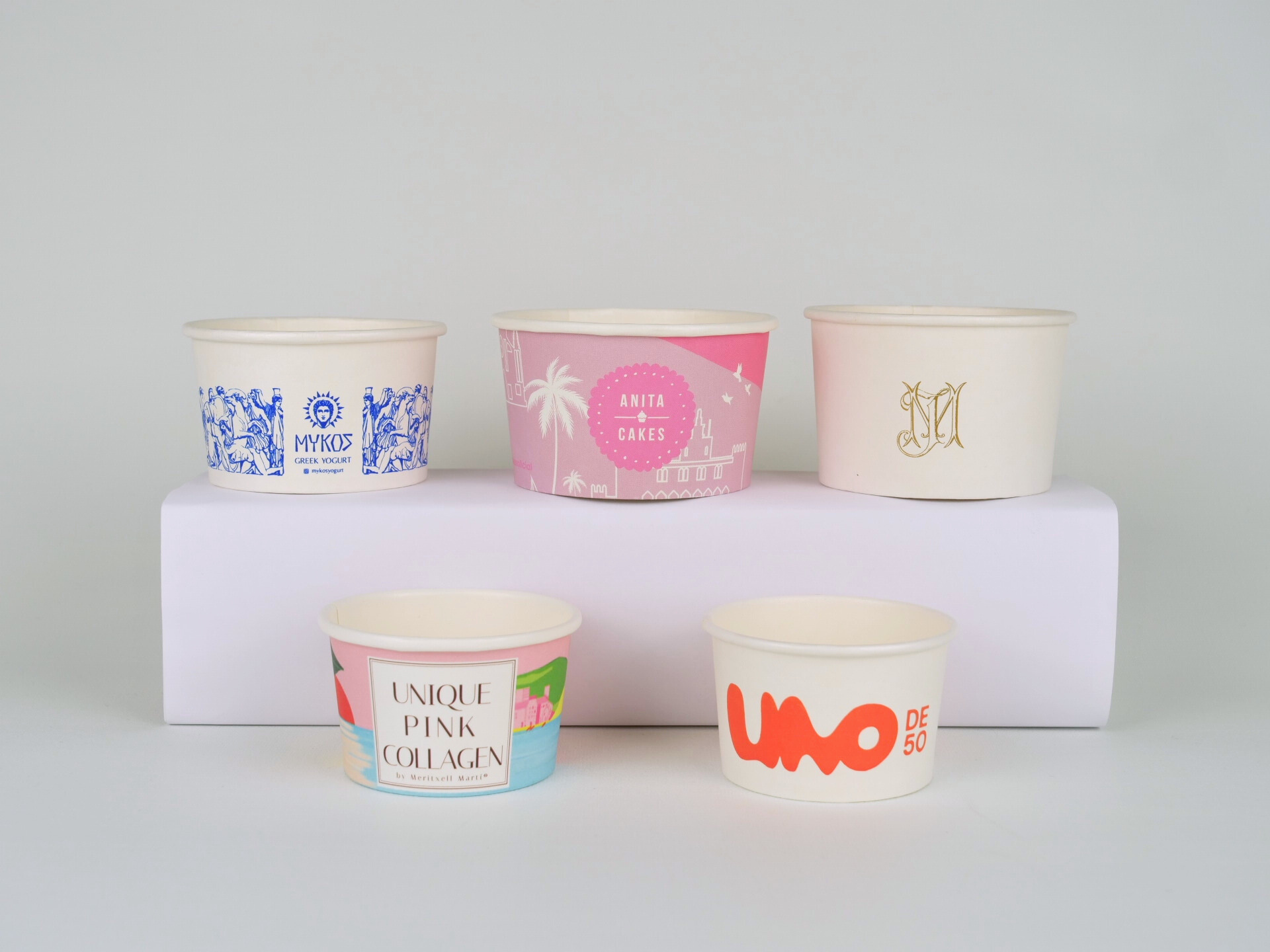 Tarrina de helado personalizada