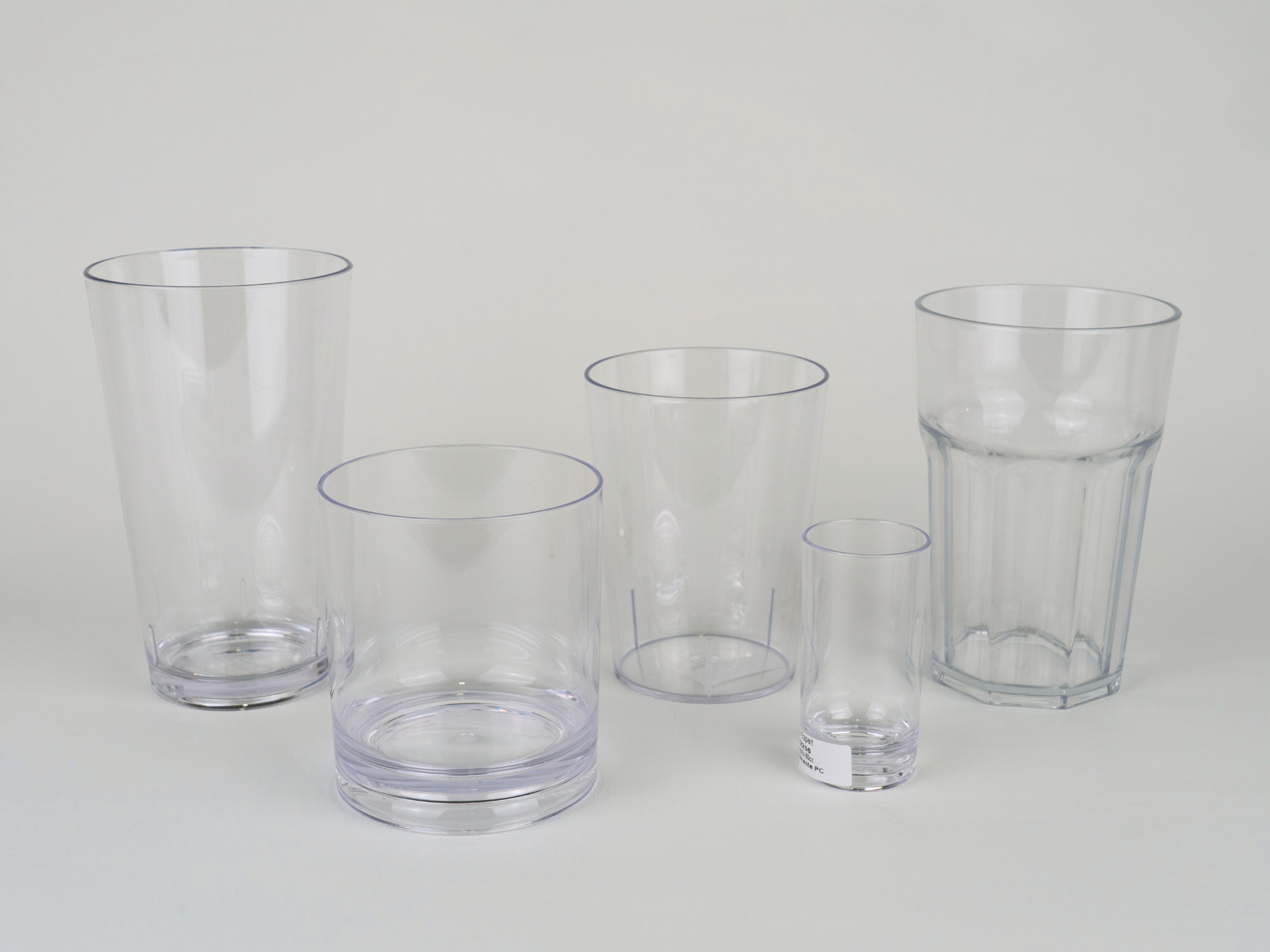 Vasos de plástico reutilizables PC alta calidad