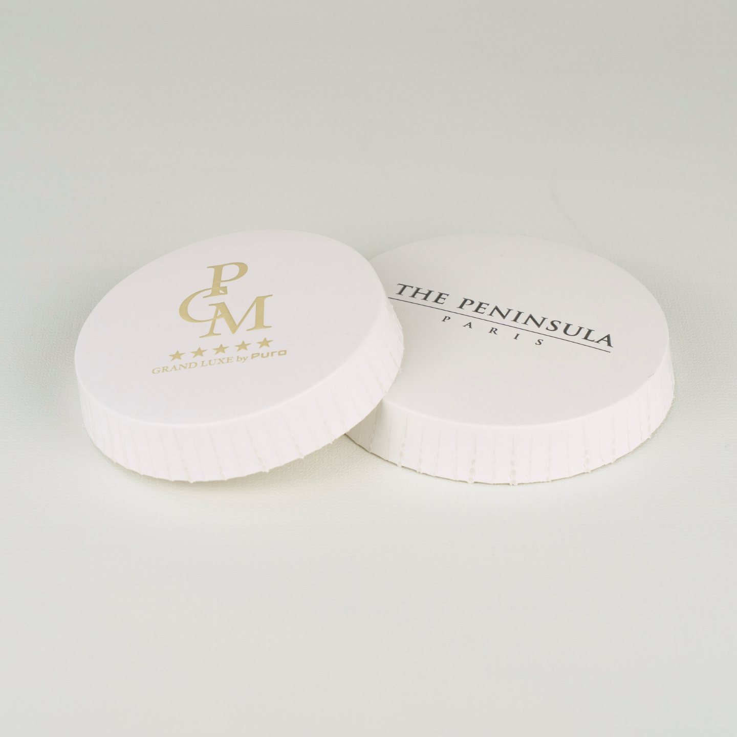 Tapas para vasos de cristal