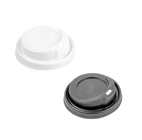 Tapa  para vasos de cartón en plástico PS