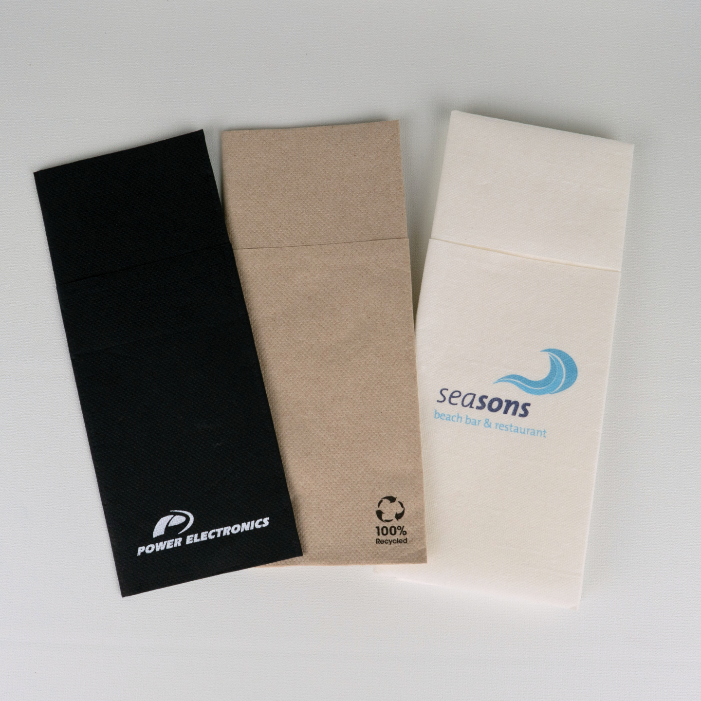 Servilleta canguro personalizada en cuatricomía