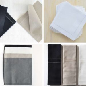 Servilletas de tela personalizadas